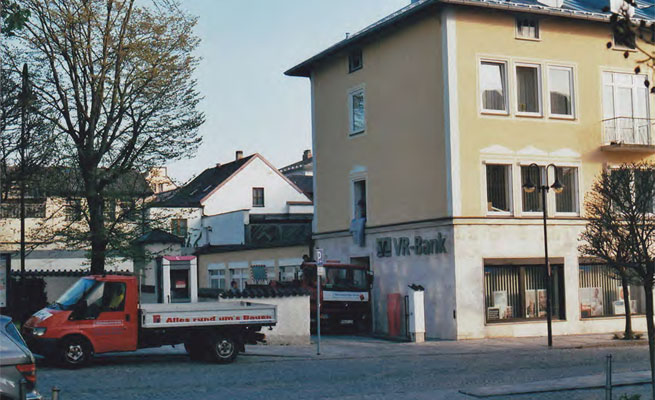 1.OG Umbau der Büroräume VR-Bank in Simbach / Mühlberger Bau GmbH in Prienbach am Inn und Simbach am Inn- Meisterbetrieb