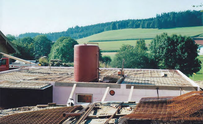 Neubau eines Sonnenhauses in Thal bei Ering am Inn / Mühlberger Bau GmbH in Prienbach am Inn und Simbach am Inn- Meisterbetrieb
